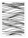 Embossing Folder:  AQUATIC SERENITY