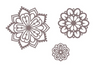 Cutting Die Set:  Artistic Symbols Trio