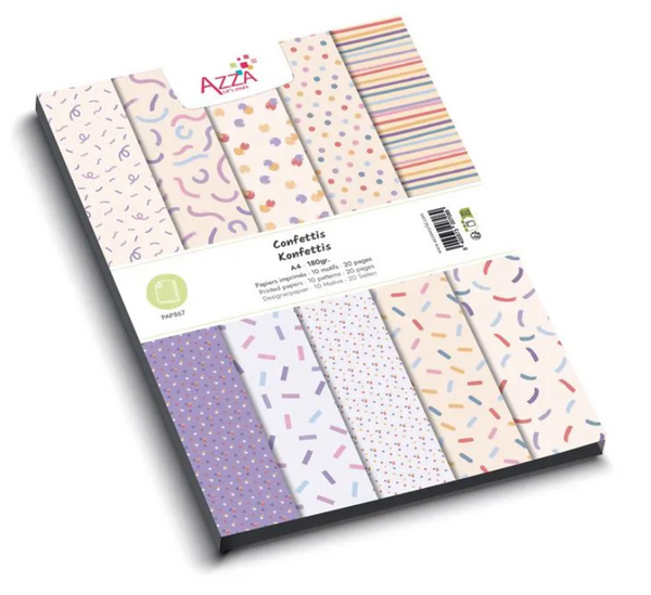 Paper Block:  CONFETTI