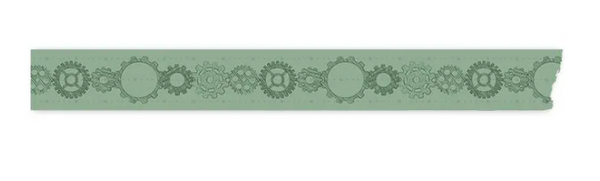 WASHI TAPE 15MM: GEARS