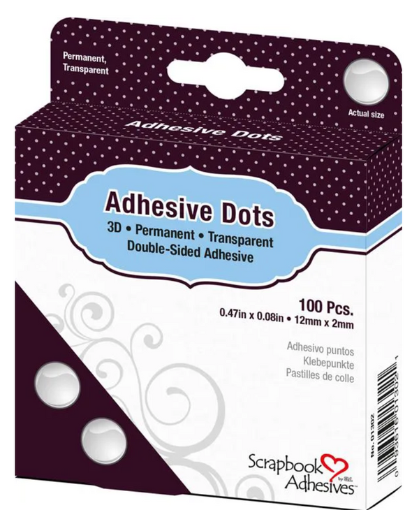 ADHESIVES:  3D Dots 12 x 0.3mm