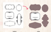 Bundle & Save: TAGS Large stamp and die set