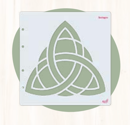 Layout Stencil (25X25): BRITTANY