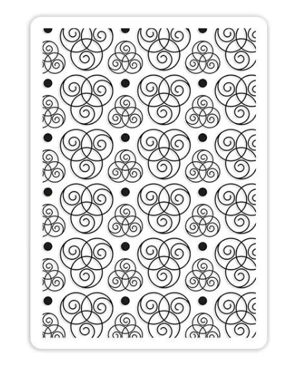 Embossing Folder:   CELTIC
