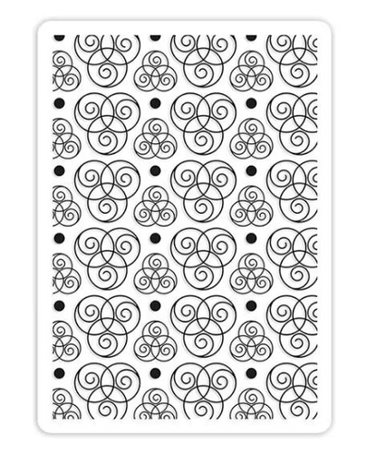 Embossing Folder:   CELTIC