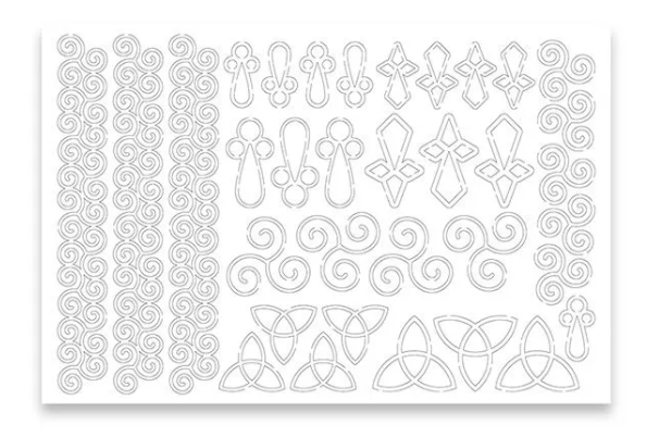 Silhouette Figure: CELTIC