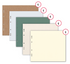 Pages- 25 x 25:  BRITTANY. (Pack of 5)