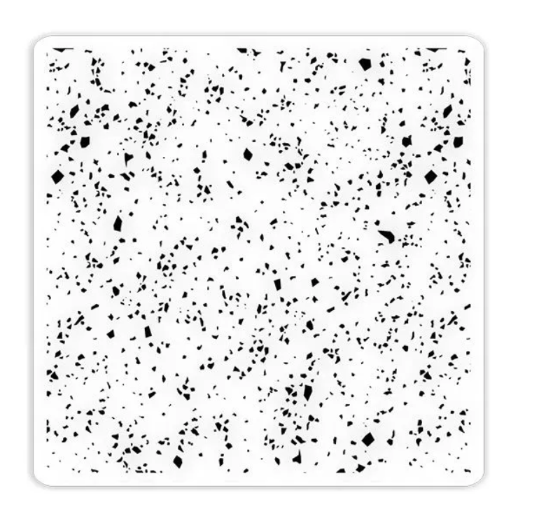 Embossing Folder 15cmx15cm:  GRANITE