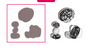 Cutting Die Set:  GRANITE 1 Outline
