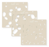 Trio of Waterfall Stencils:  GRANITE