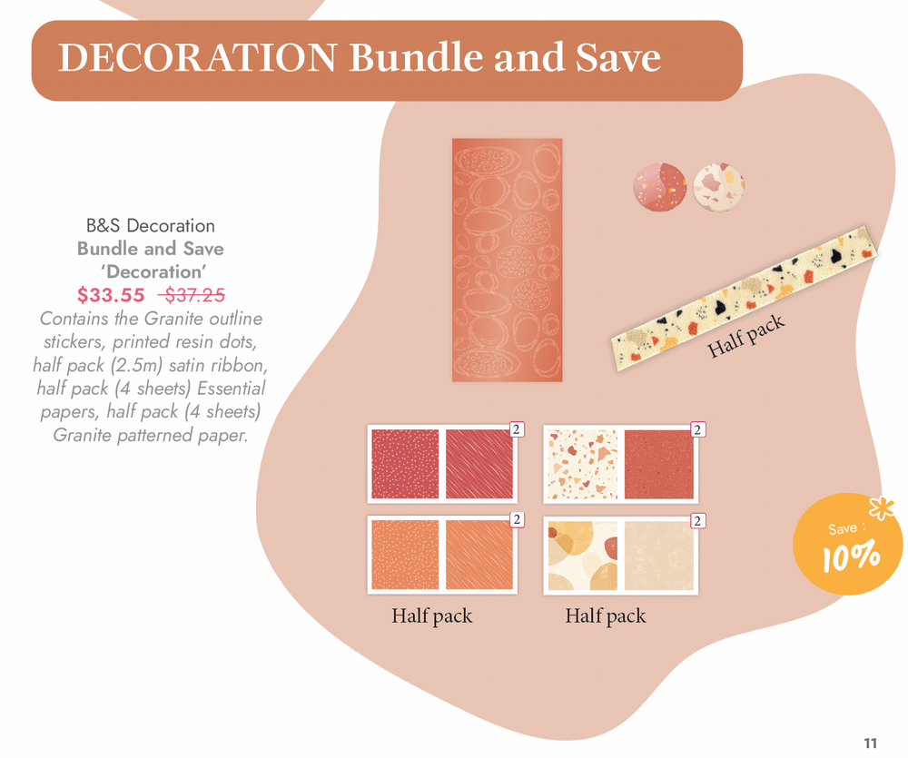Bundle & Save:  Decoration