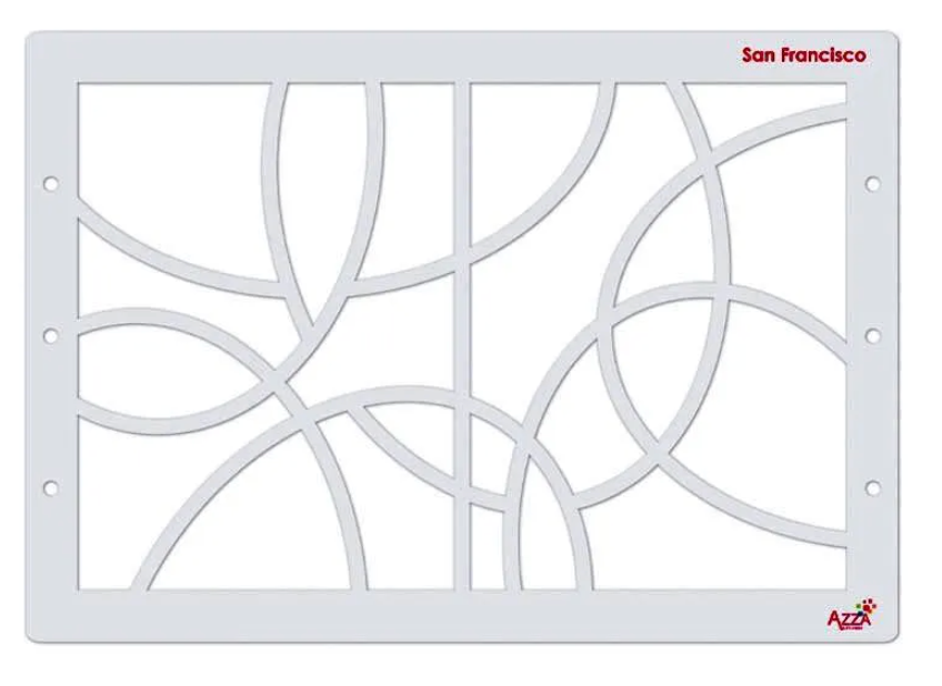 Layout Stencil (A4): SAN FRANCISCO