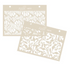 Texture Stencil Duo: Enchanted Forest