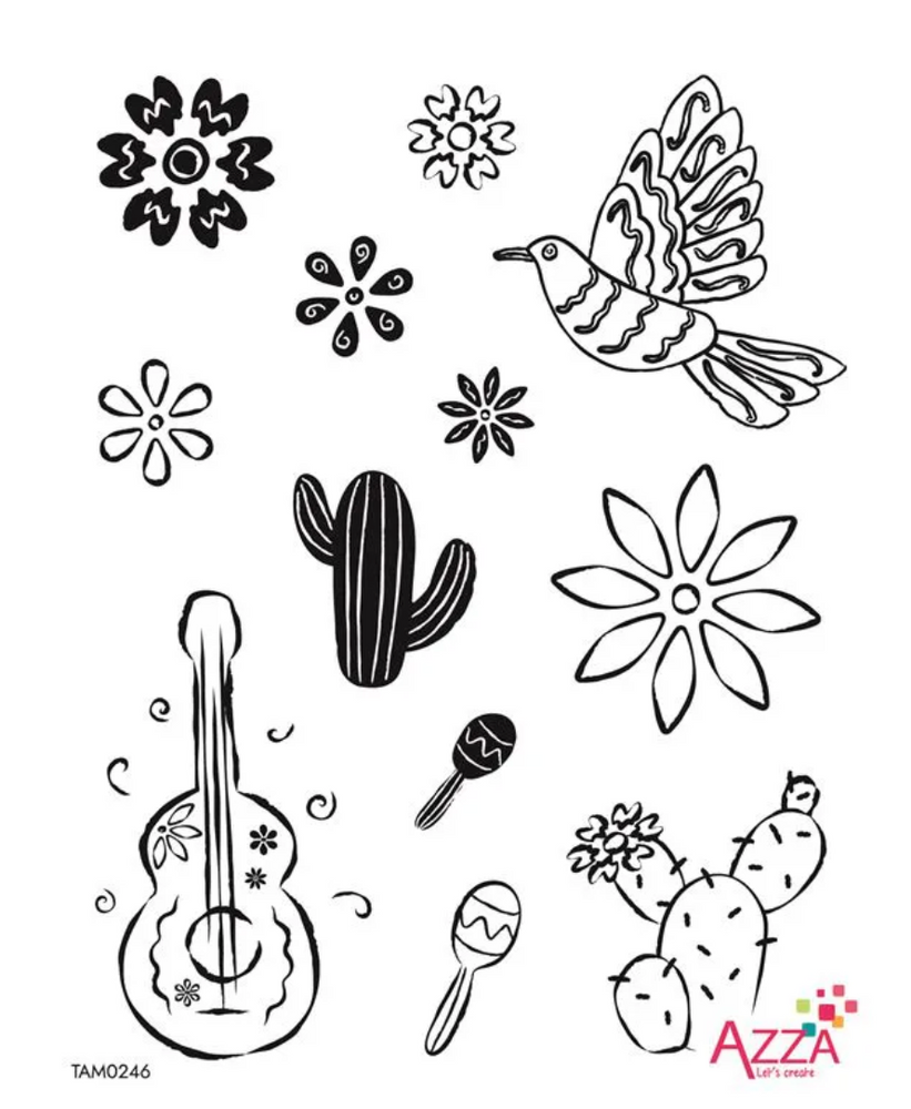 Stamp Set - Large: FIESTA
