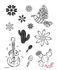 Stamp Set - Large: FIESTA