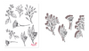 Bundle & Save:  FLORA stamps and matching Dies