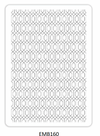 Embossing Folder:   GOLDEN REFLECTIONS