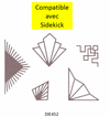 Cutting Die Set:  GOLDEN REFLECTIONS