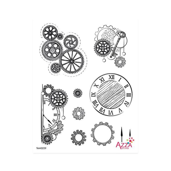 Stamp Set - Large: GEARS