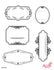 Stamp Set:  Large  -  TAGS