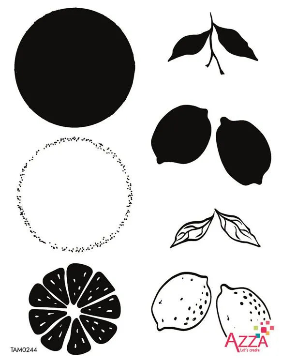 Stamp Set - Large: CITRUS CASCADE