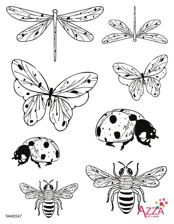 Stamp Set - Large: Fauna