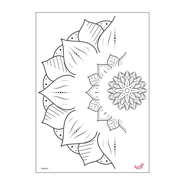 A4 Maxi Stamp - ARTISTIC SYMBOLS - Suite
