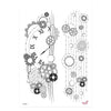 A4 Maxi Stamp - GEARS