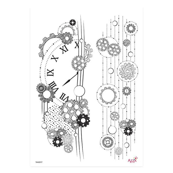 A4 Maxi Stamp - GEARS