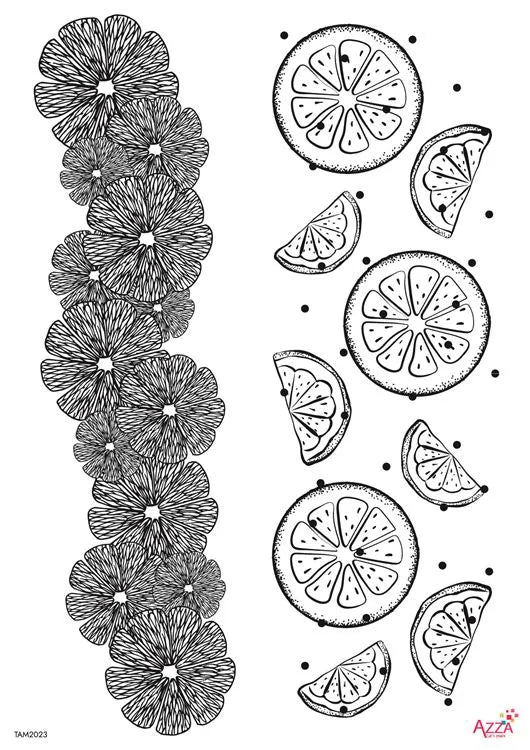 A4 Maxi Stamp - CITRUS