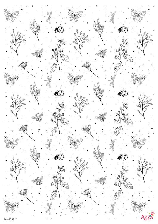 A4 Maxi Stamp - FLORA AND FAUNA