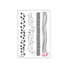 Stamp Set - Medium:  AQUATIC SERENITY SUITE Texture stencil Strips