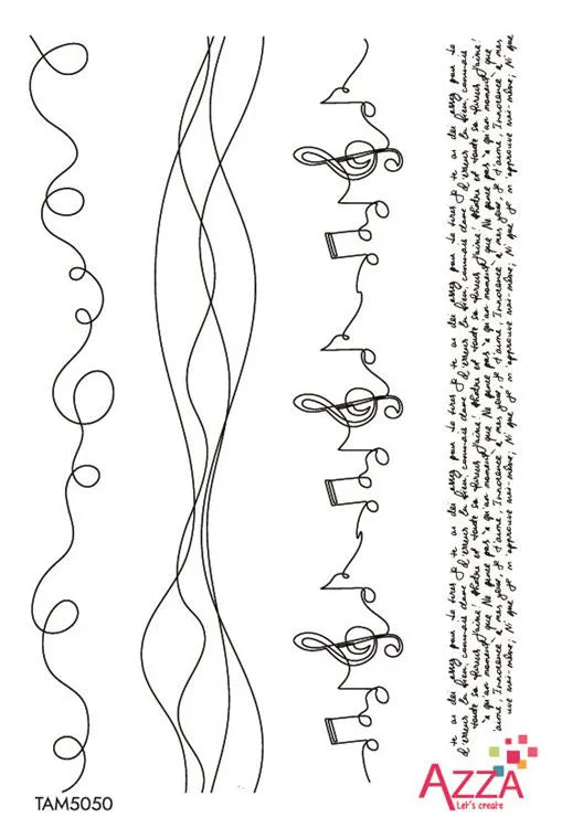 Stamp Set - Medium:  LYRICAL POETRY