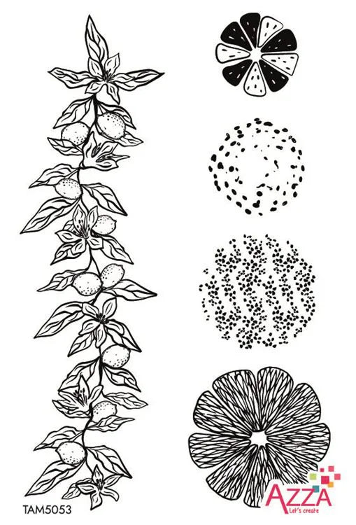 Medium Stamp Set:  CITRUS