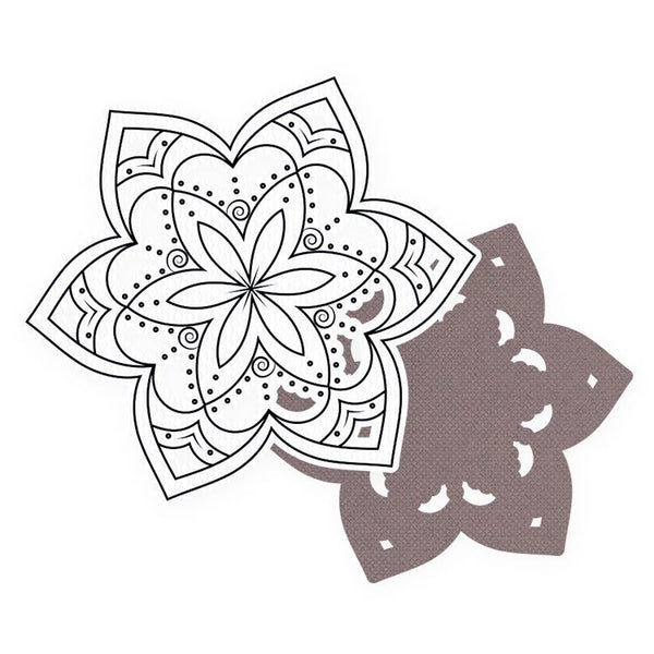 Stamp and Cutting Die Set: ARTISTIC SYMBOLS Suite