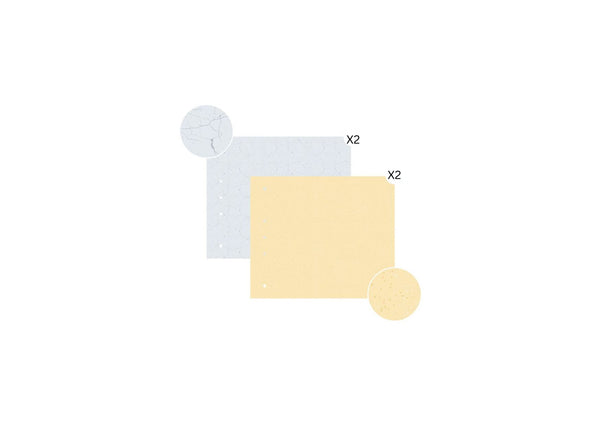 Pages pack:  NEW DELHI Patterned Pages  (Pack of 4 pages)