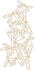 BORDER Stencil Single: Flora and Fauna