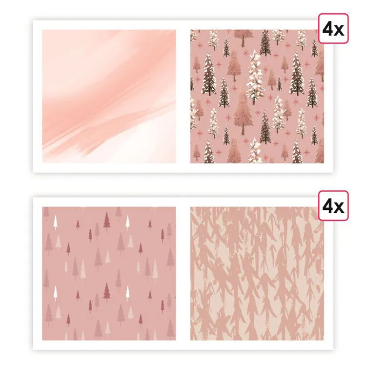 Paper - Patterned Seasonal: CHRISTMAS ORNAMENTS
