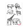 Stamp Set - Medium:  World Animals