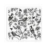 Embossing Folder:  PRETTY BIRDS  (15X15)