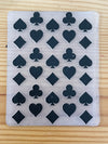Mini embossing Folder: PLAYING CARDS