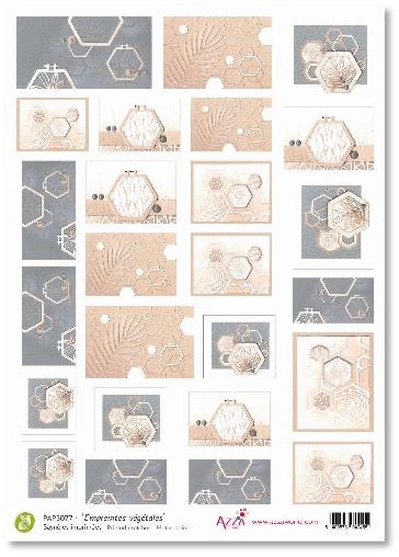 A4 Sketch Sheet: NATURE'S FOOTPRINT