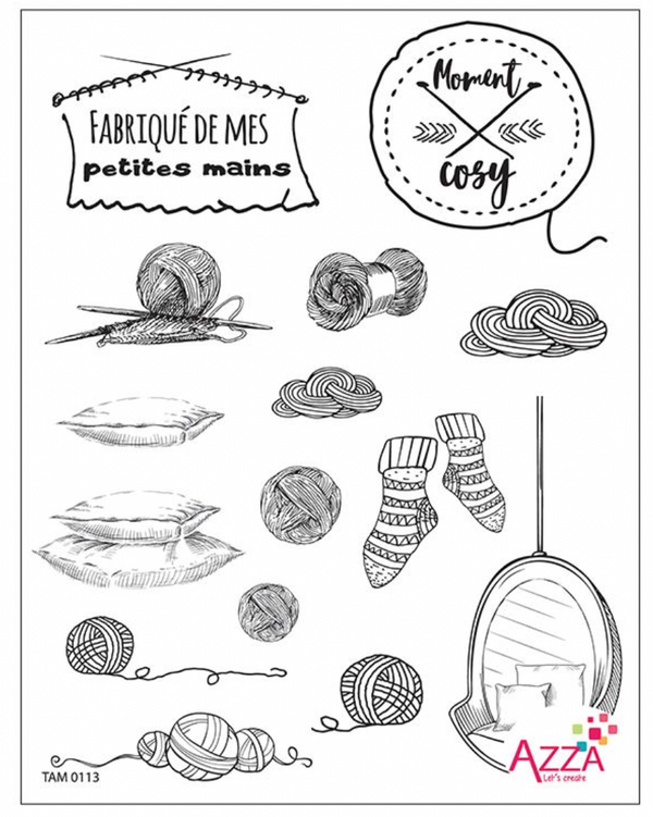 Stamp Set - Large: RELAX