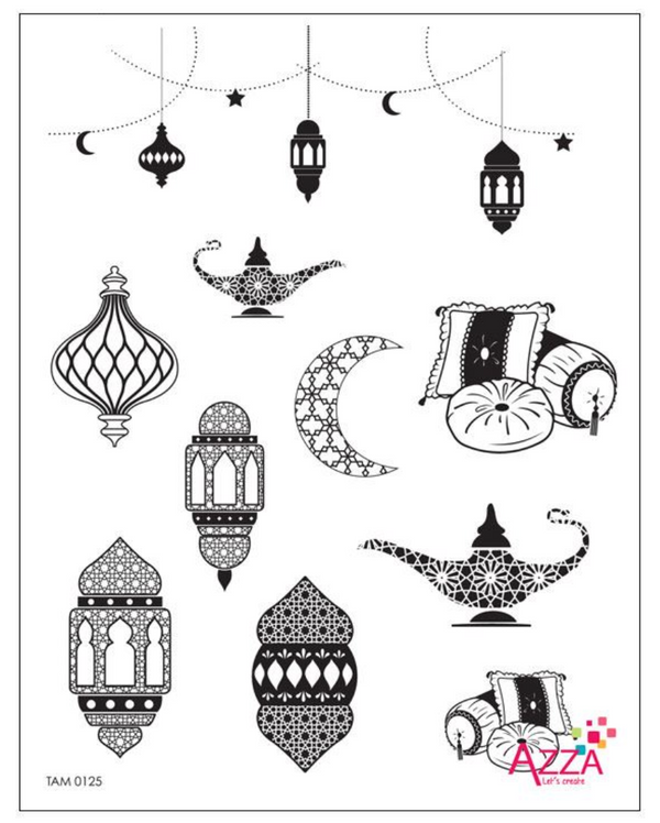 Stamp Set - Large: Arabian Nights