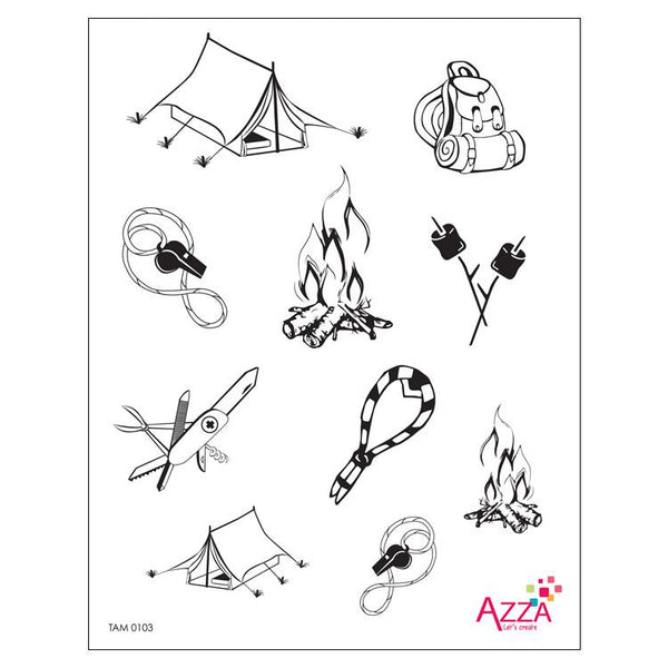 Stamp Set - Large: CAMPING