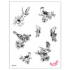 Stamp Set - Large: BEAUTIFUL BIRDS