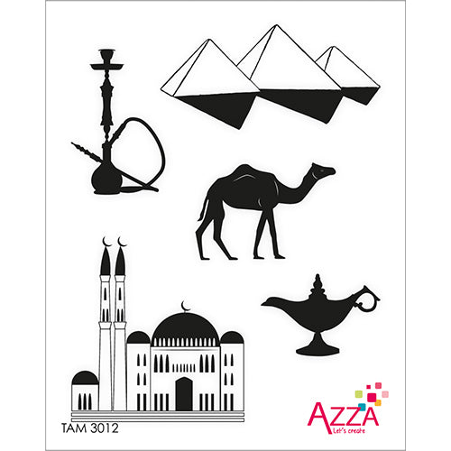 Stamp Set - Ruby:  MIDDLE EAST