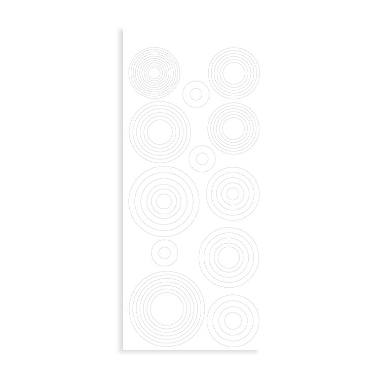 Self adhesive STICKERS:  Circles