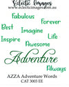 Word Stamps: ADVENTURE WORDS