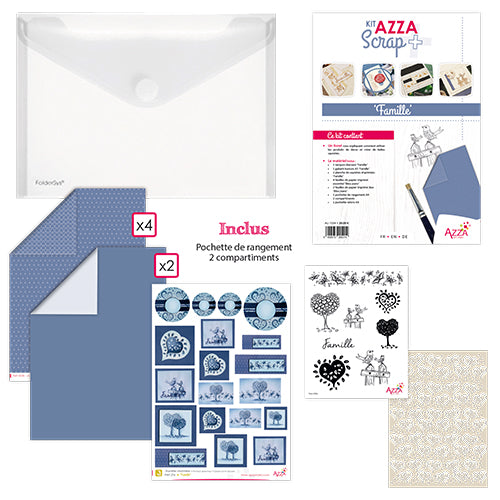 Theme Kit:  AZZA Scrap PLUS Family